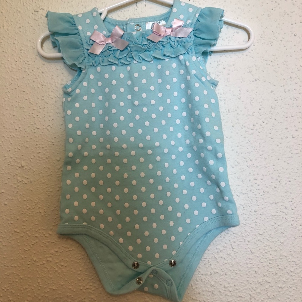 Matching onesie with ruffle bloomers